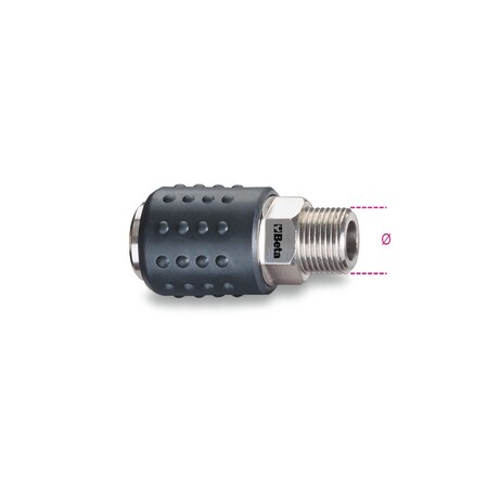 Beta Universal Ball Quick Coupler, M1/2 19170004